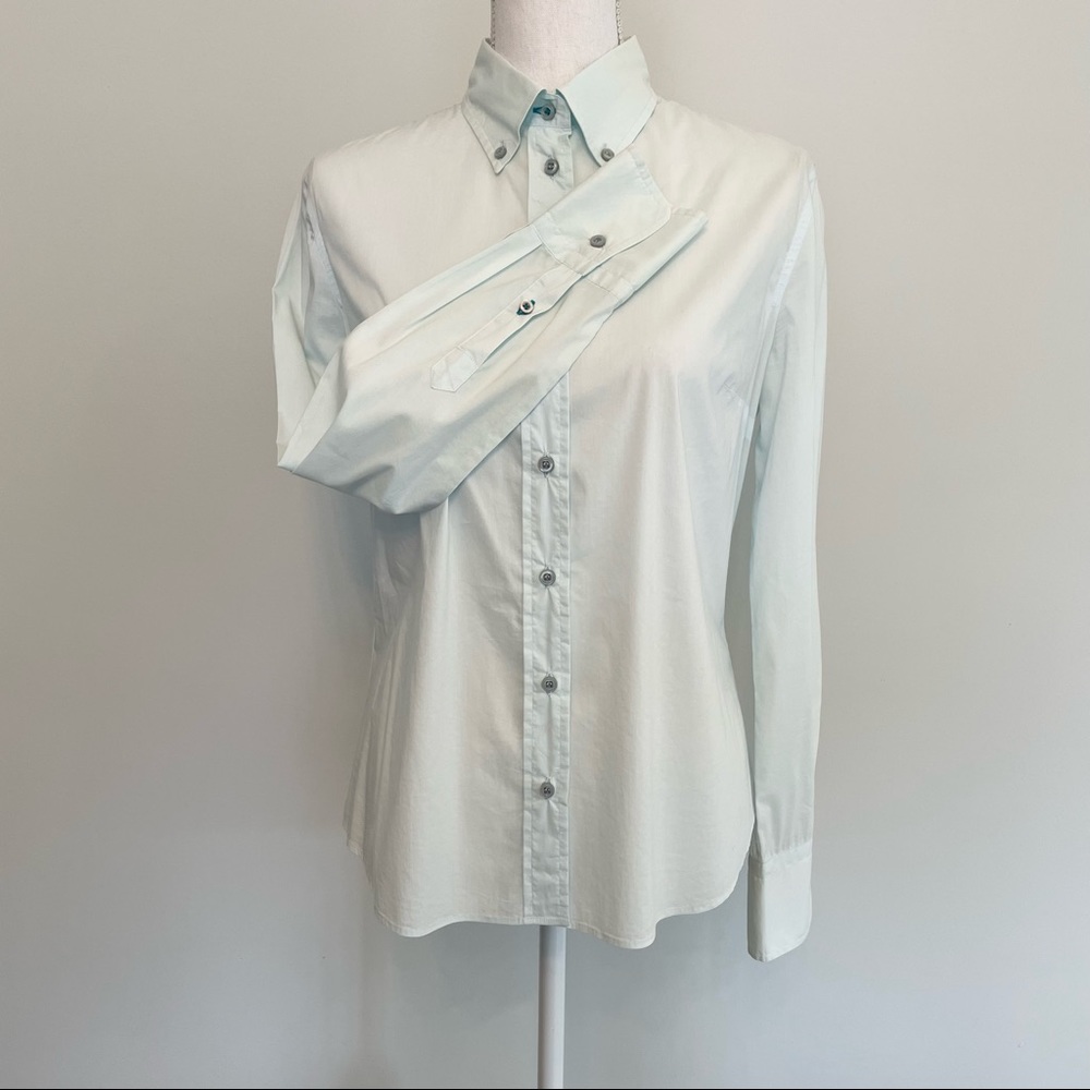 Chiara Laverda Botton Down Blouse | Made In Italy | Euro 46